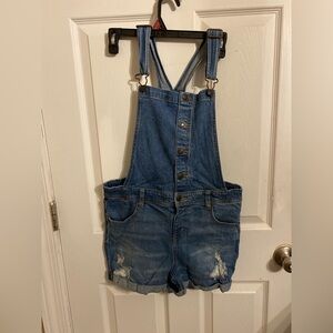 Kids overall shorts